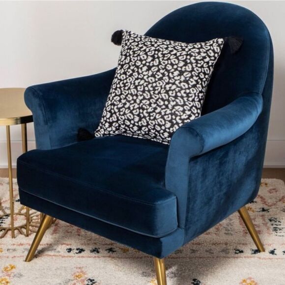 TWO Animal Print Square Throw Pillows - Picture 2 of 2